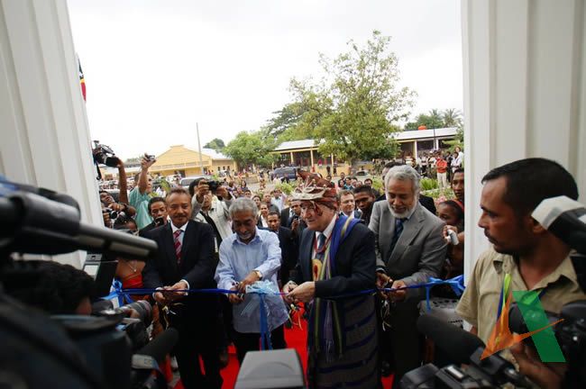 體育場一期剪彩